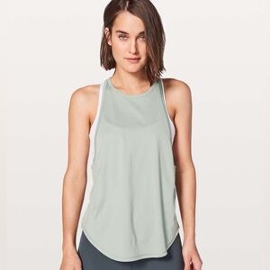 Lululemon Misty Moss Sweat Date Singlet